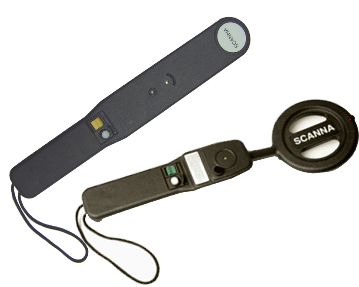 hand held detector wands